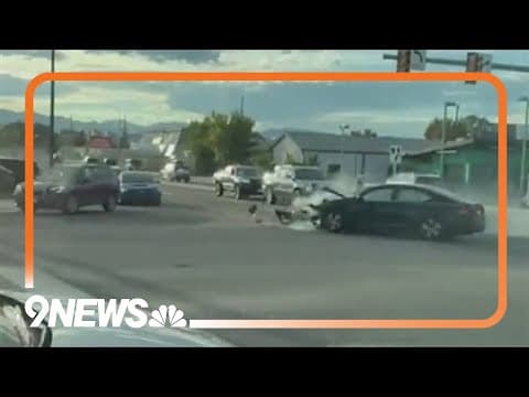 Driver leads police on 2-mile chase on Sheridan before crash