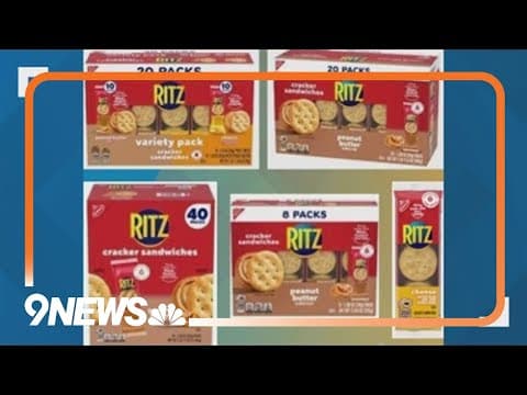 Ritz cracker sandwiches recalled for 'life-threatening' labeling error