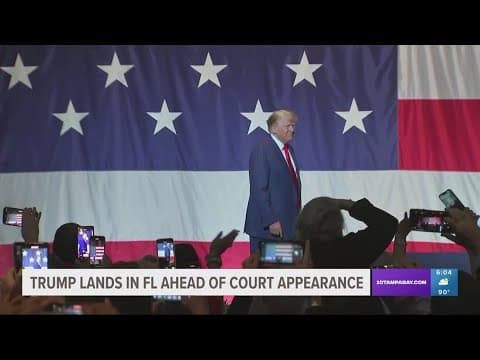 Trump rallies supporters ahead of indictment hearing