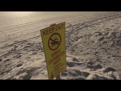 Sewage pollution forces beach closures in Coronado on Memorial Day weekend