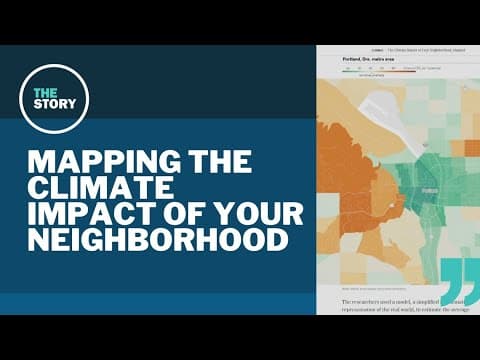 New York Times map shows the climate impact of your neighborhood