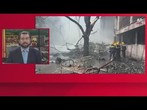 No apparent survivors after Air India plane crashes minutes after takeoff