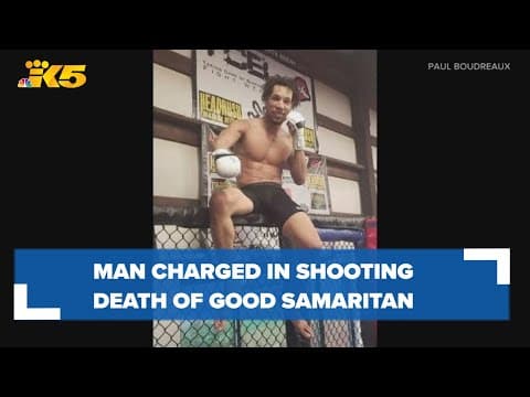 Man charged in shooting death of Tacoma good Samaritan