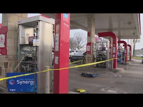 Deputies shoot man acting erratically at gas station along North Freeway, sheriff says