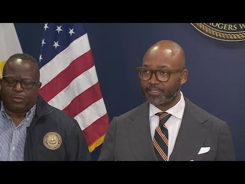 DA Jason Williams press conference on Civil Rights Division and Post-Conviction Relief Efforts