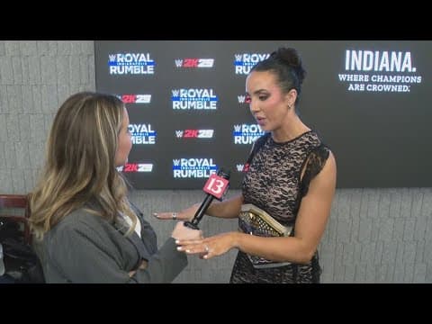 WWE fans pack downtown Indianapolis for SmackDown, Royal Rumble