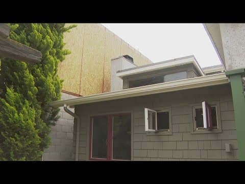 New ADU being built inches from neighbor’s Normal Heights home