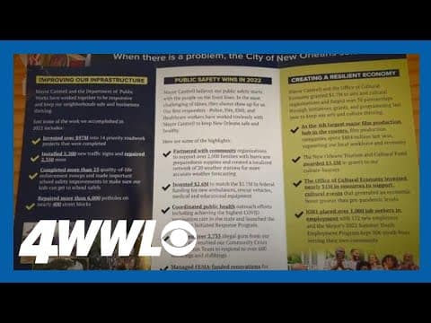 Pro-Cantrell flyers mailed to thousands of households in New Orleans may have violated state law