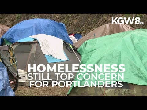 Portland poll: Homelessness, housing top voter concerns, but optimism grows