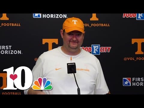UT Football holds press conference after win over Mississippi State, 33-14