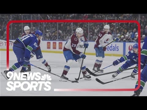 Avalanche host Canucks in final regular season home game