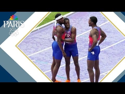Paris Olympics: US disqualified from men's 4x100 relay as Canada takes gold