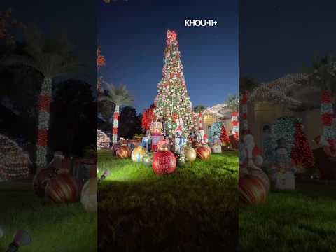 This KHOU 11 #Holiday Home is EPIC! 📍Missouri City, Texas #shorts #christmas #holidaylights