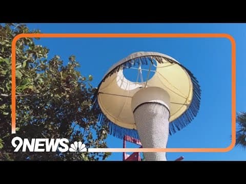 Homeowner has giant replica of 'Christmas Story' leg lamp