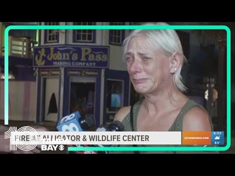 Owner of Alligator & Wildlife Discovery Center speaks after multiple animals die in fire