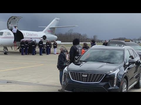 Body of Ohio Marine killed in NATO exercise crash returns home