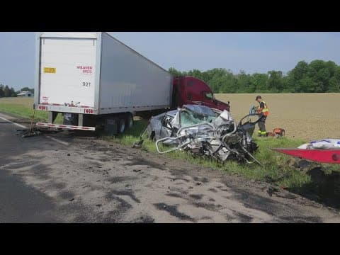 1 dead after crash on state Route 61 in Crawford County
