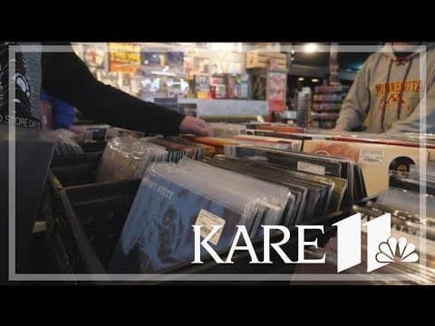 Crowds come out to dig through the crates on Record Store Day