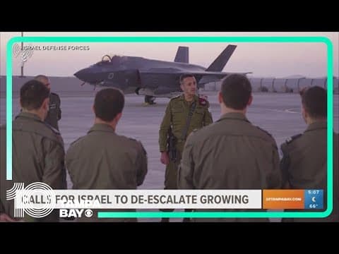 Calls for Israel to de-escalate growing as it considers retaliation against Iran