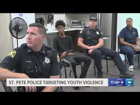 St. Pete police work to prevent youth crimes with a new program
