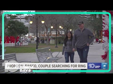 Proposal nightmare: Couple searching for engagement ring lost near St. Pete Pier