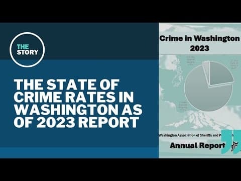 Washington report shows some types of crime declining, others apparently spiking