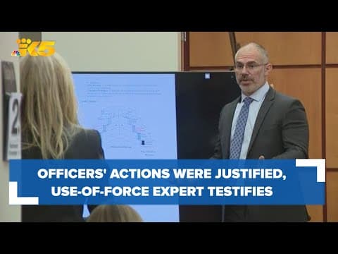Expert says Tacoma officers' use of force against Manuel Ellis was justified