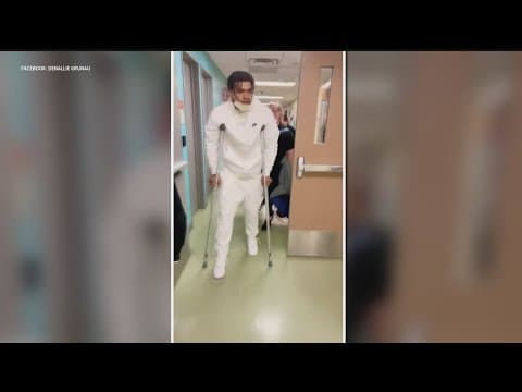 North High student-athlete shares his journey to recovery days after he was shot and injured