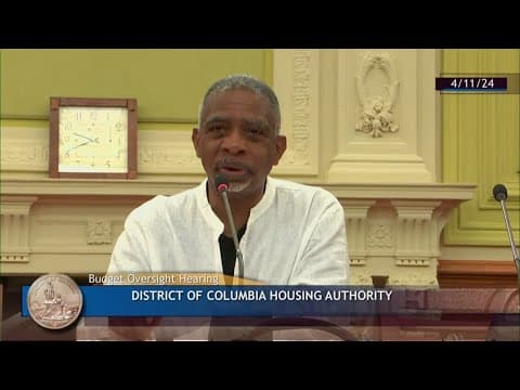 DC residents weigh in on proposed housing budget cuts