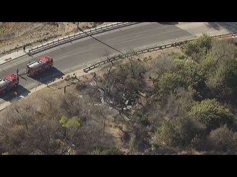 Fire crews knock down small vegetation fire in San Diego near Home Depot in the area of Fairmount Av