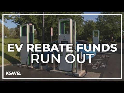 Oregon EV rebate fund runs out for the year