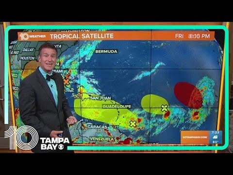 Tracking the Tropics: NHC tracking 4 tropical waves for development in the Atlantic