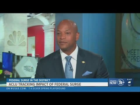 Gov. Moore said 'I'm not running for president.'