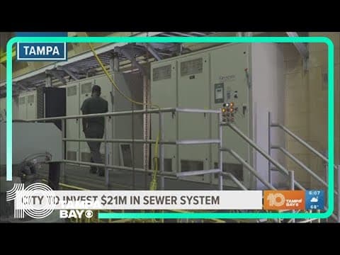 Tampa to reinvest $21M in city sewer system