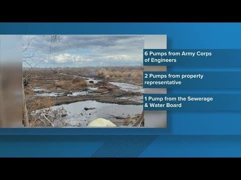 Progress continues in figthing wildfire near New Orleans East