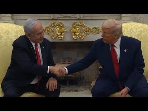 FULL VIDEO: President Trump meets with Israeli PM Benjamin Netanyahu