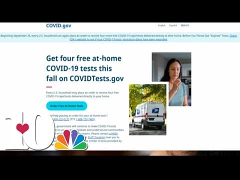 White House makes more free COVID tests available