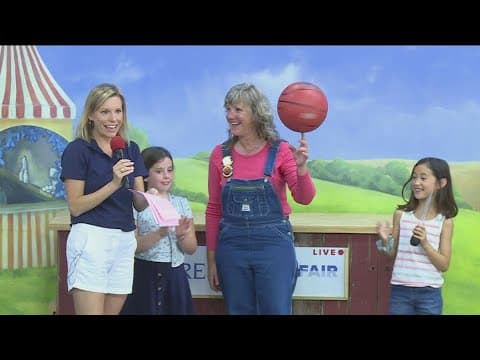 'Thank A Farmer Magic Show' stops by the KARE Barn to show off some magic tricks