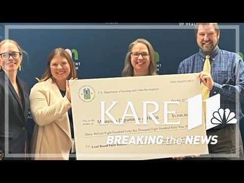 Minnesota receives federal grant to help protect families from lead exposure