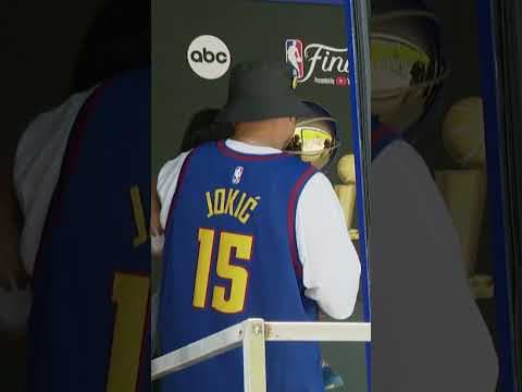 Larry O'Brien Trophy in Denver