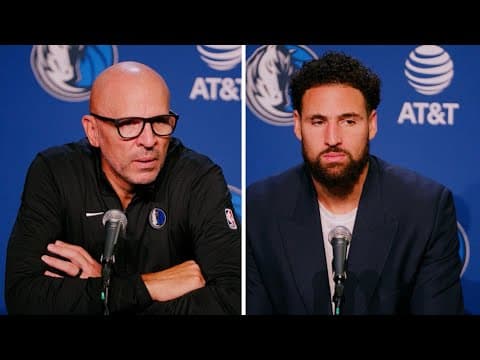 Dallas Mavericks vs. Golden State Warriors | Klay Thompson, Jason Kidd full postgame press conferenc