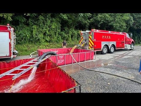 Cocke Co. crews respond to fire at highway department HQ in area containing 'dangerous explosives'