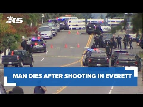 Man dies after shooting in Everett