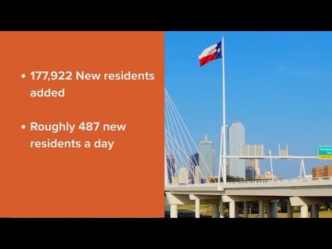 About 487 people are moving to DFW every day