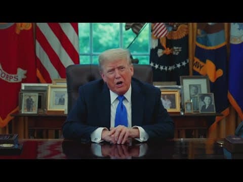 Donald Trump issues a travel ban for dozens of countries