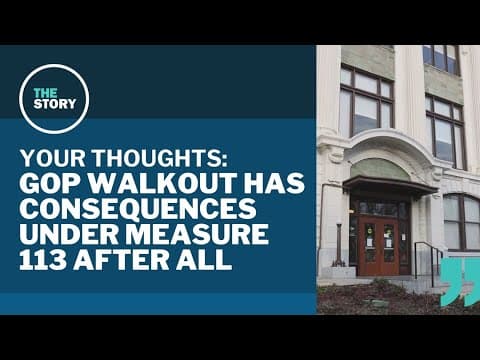 Measure 113 ruling disqualifies GOP senators from reelection | Your Thoughts