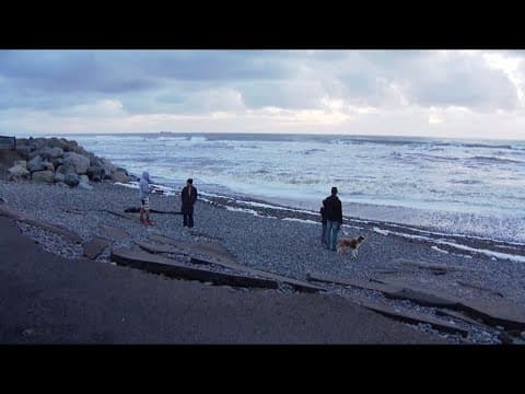 Cardiff State Beach parking lot closed after severe collapse from recent storms