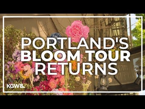 Portland downtown ready to blossom for summer with 'Bloom Tour'