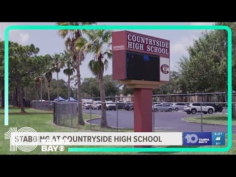 9th grader accused of stabbing 2 at Countryside High School had no disciplinary history, chief says