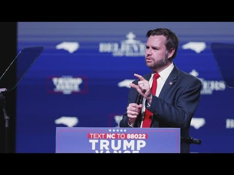 JD Vance and Doug Emhoff campaign across Texas this week